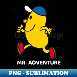 MR ADVENTURE - Artistic Sublimation Digital File - Bring Your Designs to Life
