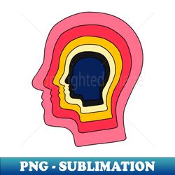 Abstract Faces - Exclusive PNG Sublimation Download - Capture Imagination with Every Detail