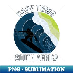 Cape Town South Africa - PNG Transparent Digital Download File for Sublimation - Unlock Vibrant Sublimation Designs