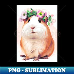 Colorful Guinea Pig - Professional Sublimation Digital Download - Enhance Your Apparel with Stunning Detail