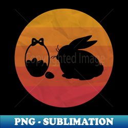 Easter Bunny - PNG Sublimation Digital Download - Bold & Eye-catching