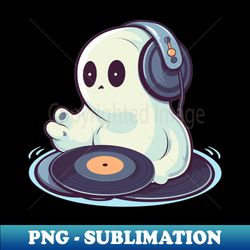 DJ Ghost Disc Jockey Music lover - Premium Sublimation Digital Download - Bold & Eye-catching