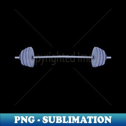 bench press bar - decorative sublimation png file - bring your designs to life