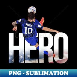 Pulisic World Cup Hero - Artistic Sublimation Digital File - Unlock Vibrant Sublimation Designs