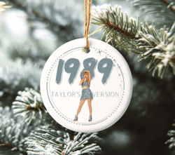 Taylor Swift Christmas Ornament, 1989 Taylors Version Ornament