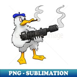 Killer Duck - Instant PNG Sublimation Download - Unleash Your Creativity