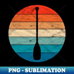 Canoe Paddle - PNG Transparent Digital Download File for Sublimation - Perfect for Sublimation Mastery