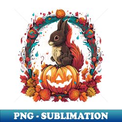Squirrel Halloween - PNG Transparent Digital Download File for Sublimation - Perfect for Creative Projects