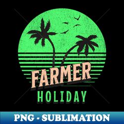 Farmer Holiday - Decorative Sublimation PNG File - Unleash Your Inner Rebellion