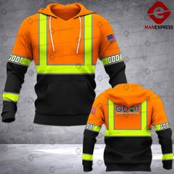 GDOT &8211 Georgia Department of Transportation 3D SAFETY HOODIE