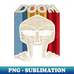 Doom Retro - Retro PNG Sublimation Digital Download - Revolutionize Your Designs