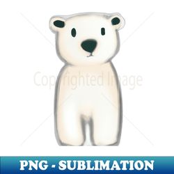 cute polar bear drawing - high-resolution png sublimation file - perfect for creative projects