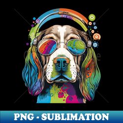 Hippie Beagle - Stylish Sublimation Digital Download - Perfect for Personalization