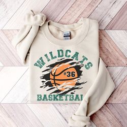 Custom Basketball Sweatshirt, Personalized Basketball Mom Crewneck, Basketball Pullover, Basketball Number Sweater, Cust