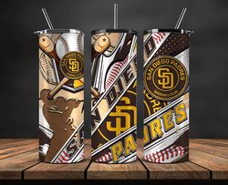 San Diego Padres Tumbler Wrap, Mlb Logo, MLB Baseball Logo Png, MLB, MLB Sports 24