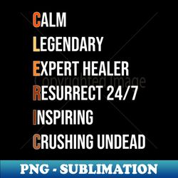 Cleric Healer Priest RPG Pnp Roleplaying Dungeon Meme Gift - Creative Sublimation PNG Download - Transform Your Sublimation Creations