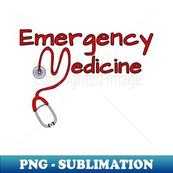 Emergency Medicine - Retro PNG Sublimation Digital Download - Spice Up Your Sublimation Projects