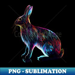 Arctic Hare - PNG Transparent Digital Download File for Sublimation - Stunning Sublimation Graphics