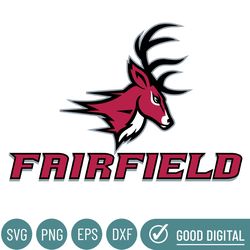 Fairfield Stags Svg, Football Team Svg, Basketball, Collage, Game Day, Football, Instant Download