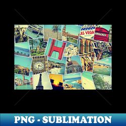 Destination and Attraction of United States of America - Premium PNG Sublimation File - Bold & Eye-catching