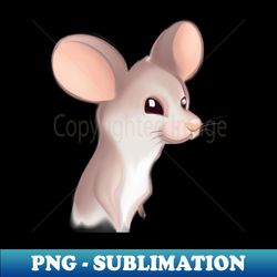 Cute Mouse Drawing - Vintage Sublimation PNG Download - Perfect for Sublimation Mastery