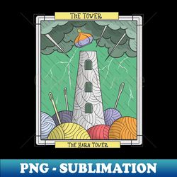 Knitting Sewing Crochet Quilting Knit Crochet Knitter Tarot - Stylish Sublimation Digital Download - Fashionable and Fearless