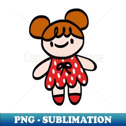 Girl Suff Toy - Trendy Sublimation Digital Download - Add a Festive Touch to Every Day