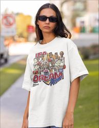 Retro Basketball The Dream Team 92 Custom Sweatshirt - Basketball Shirt - Basketball Gift, Basketball Shirt, Sport Hoodi