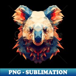 koala bear head - high-quality png sublimation download - perfect for sublimation art