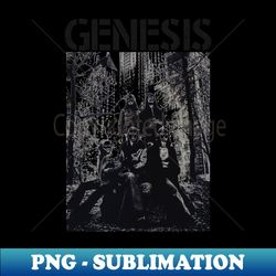 Genesis Band - Special Edition Sublimation PNG File - Capture Imagination with Every Detail