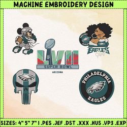 5+ Eagles Football Logo Embroidery Bundle, Famous Football Team Embroidery Bundle, Football Embroidery Bundle, NFL Embroidery