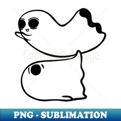 Acroyoga Ghost - High-Resolution PNG Sublimation File - Perfect for Creative Projects