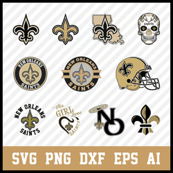 New Orleans Saints Logo - New Orleans Saints Svg - New Orleans Saints Symbol - Saints Emblem - Saints Football Logo