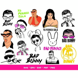 270 Bad Bunny Logo SVG, Bad Bunny SVG, Bad Bunny PNG,Bad Bunny Symbol, Bad Bunny Heart Logo , Bad Bunny Logo Heart