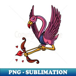 Flamingo Bird Cupid - Instant PNG Sublimation Download - Perfect for Sublimation Art