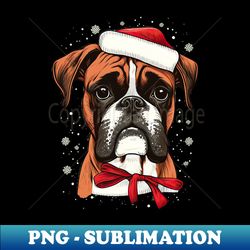 Boxer christmas - Professional Sublimation Digital Download - Fashionable and Fearless