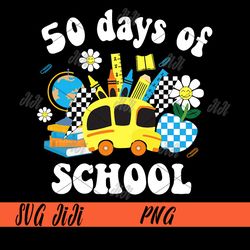 50 Days Of School PNG, 50th Day Of School PNG, Love School PNG