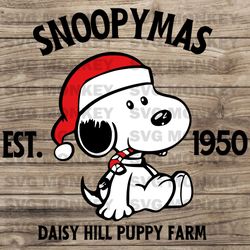 Retro Snoopymas Daisy Hill Puppy Farm 1950 SVG Download SVG EPS DXF PNG