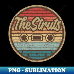 The Struts Retro Cassette - Decorative Sublimation PNG File - Unleash Your Creativity