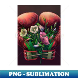 flower boxing - exclusive png sublimation download - spice up your sublimation projects