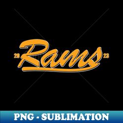 Rams 2023 - Elegant Sublimation PNG Download - Add a Festive Touch to Every Day