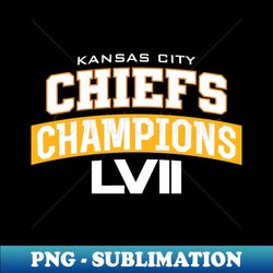 Kansas City Champions - Special Edition Sublimation PNG File - Vibrant and Eye-Catching Typography