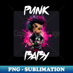 Graffiti Style - Cool Punk Baby 3 - High-Quality PNG Sublimation Download - Unleash Your Creativity
