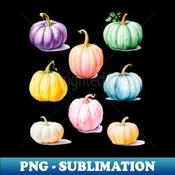 Pumpkins - Vintage Sublimation PNG Download - Perfect for Sublimation Art
