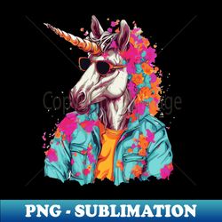 Unicorn Gay Pride - PNG Transparent Sublimation File - Spice Up Your Sublimation Projects