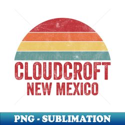 Cloudcroft New Mexico - Instant Sublimation Digital Download - Fashionable and Fearless