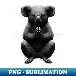 Praying koala - Premium PNG Sublimation File - Stunning Sublimation Graphics