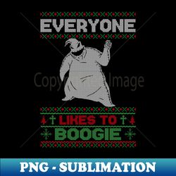 The Nightmare Before Christmas Oogie Boogie - Sublimation-Ready PNG File - Enhance Your Apparel with Stunning Detail