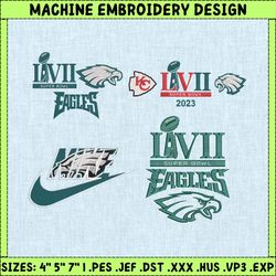 8+ Eagles Football Logo Embroidery Bundle, Famous Football Team Embroidery Bundle, Football Embroidery Bundle, NFL Embroidery