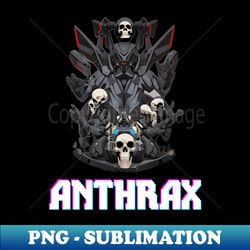 anthrax band - modern sublimation png file - perfect for personalization